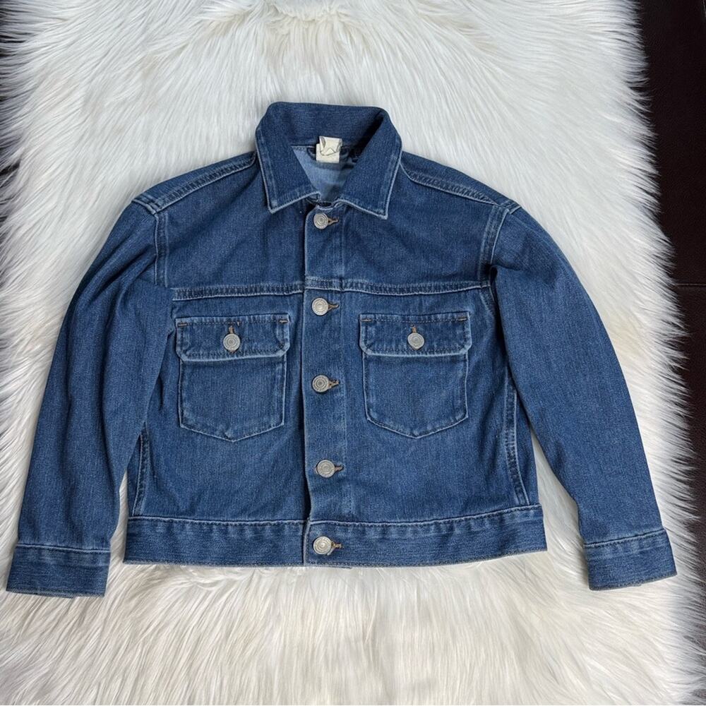 Uniqlo Kids Blue Soft Denim Jacket